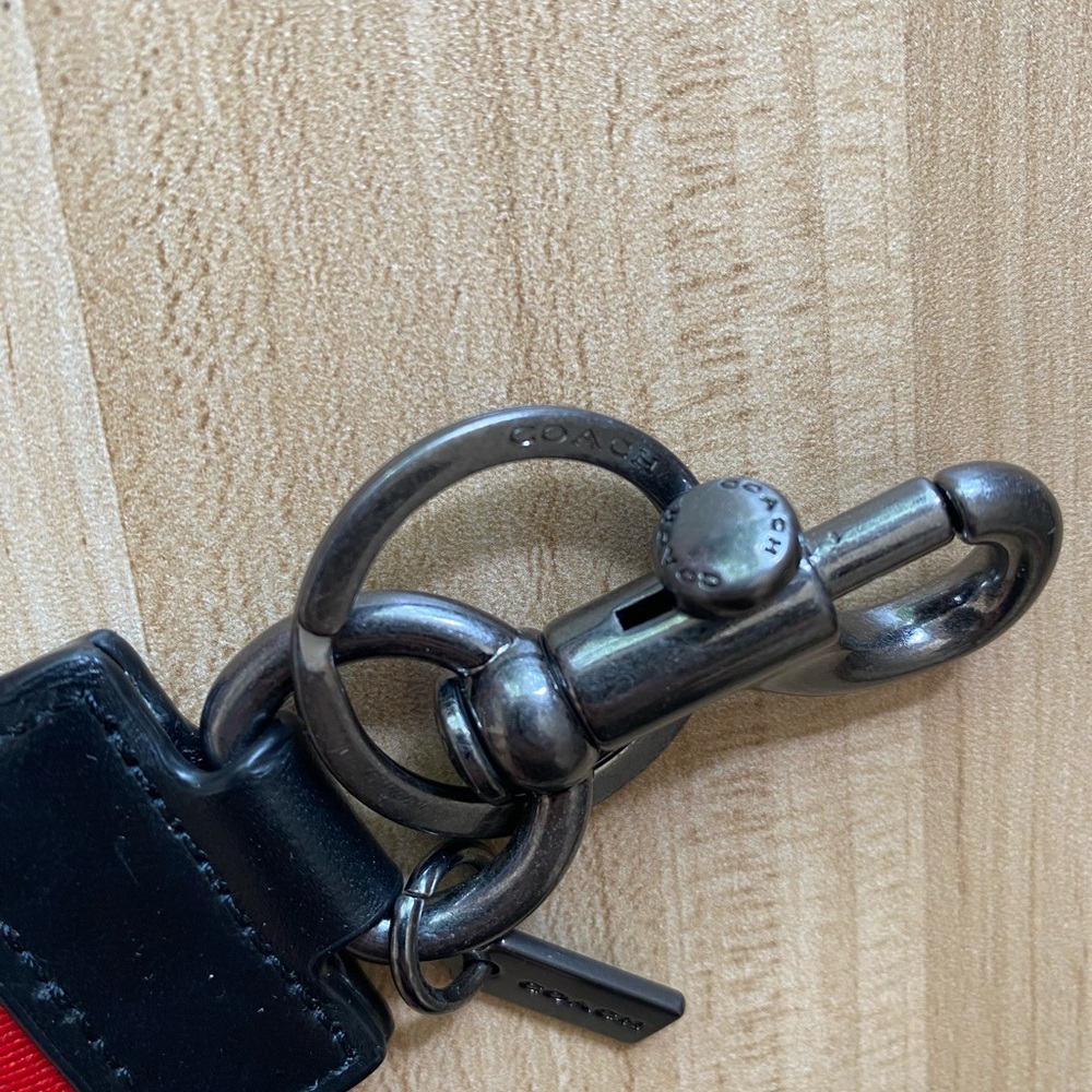 New No Tags Coach Large Loop Key Fob Keychain Can… - image 5